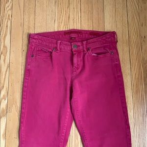 Banana Republic pink skinny jeans, sz 27/4!